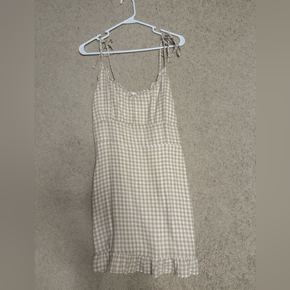 NEW! Abercrombie Gingham Dress.